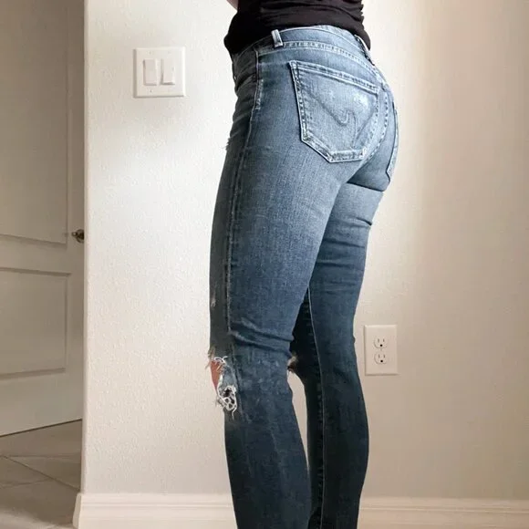 Citizens of Humanity Ava Low Rise Skinny Jeans (Size 25) - Picture 7 of 14